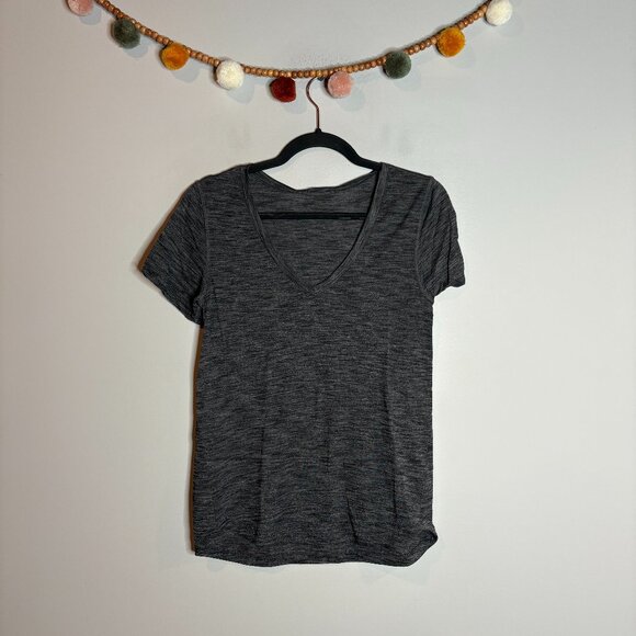 Lululemon marled heathered v-neck tee - Picture 1 of 3